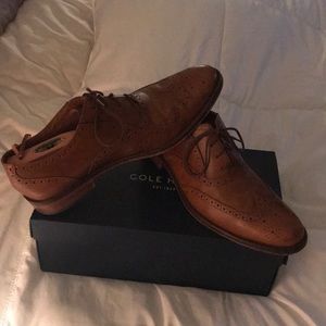Cole Haan Brown Wingtips